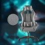 Ергономичен геймърски офис стол с лумбална и шийна опора – комфорт за игра и работа без умора, снимка 8