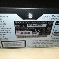 SONY RDR HX-780 HDD/DVD RECORDER-USB/HDMI, снимка 17 - Плейъри, домашно кино, прожектори - 29063533