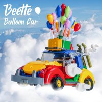VEPOWER Idea Beette Building Set с балони, съвместим с Lego Friends, снимка 6 - Конструктори - 43605396