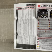 Чисто нови премиум вериги Husky за автомобил от 15 до 19 цола гуми, снимка 7 - Аксесоари и консумативи - 38821161