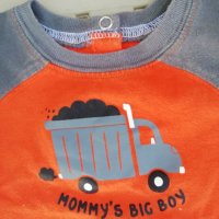 Ново! Mommy's Big Boy-Бебешко боди - 100% памук, снимка 8 - Бодита за бебе - 23904062