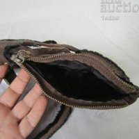 старо портмоне-чантичка за колан с катинар и ключ, снимка 4 - Други ценни предмети - 28882957