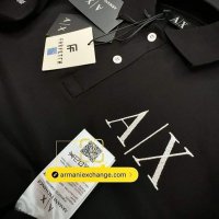 Мъжки тениски с яка Armani Exchange в 5 цвята, снимка 3 - Тениски - 39981612