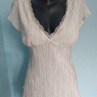 Декорирана блуза тип туника от ликра "Suzy" / универсален размер , снимка 2 - Туники - 37277825