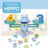 Образователна игра Везна с хипопотам, снимка 1 - Образователни игри - 38141083