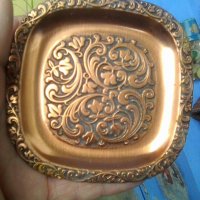 Месингова чинийка сувенир, снимка 1 - Други ценни предмети - 39338718