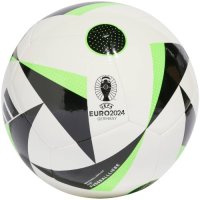 Футболна топка ADIDAS EURO 2024, Реплика, Бял-черен, Размер 5, снимка 2 - Футбол - 43883224