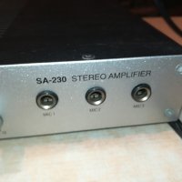 monacor sa-230 stereo amplifier-swiss 1105210920, снимка 5 - Ресийвъри, усилватели, смесителни пултове - 32833320