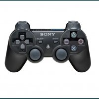 PS3 Dualshock - Безкабелен вибриращ джойстик-контролер ра Плейстейшън, снимка 4 - Джойстици и геймпадове - 36820508