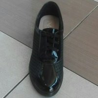Обувки на платформа с перфорация, код 502/ББ2/30, снимка 5 - Дамски ежедневни обувки - 28352654