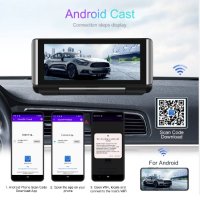 Универсална навигация + видеорегистратор ANDROID Wireless Carplay & Android Auto DVR AirPlay BT FM A, снимка 5 - Аксесоари и консумативи - 43544799