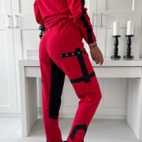 Дамски комплект Selena в червено  , снимка 4 - Комплекти - 44096763