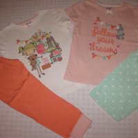 Сладки пижамки за 4-5 г. госпожица + подарък!, снимка 1 - Детски пижами - 26993067