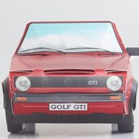 VW Golf 1 GTI -оригинален колекционерски комплект за сглобяване 1:18., снимка 5 - Колекции - 43936192