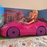 Голяма Розова кола на Барби и Кен, снимка 2 - Кукли - 43283490