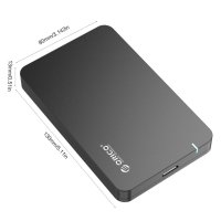 Orico външна кутия за диск Storage - Case - 2.5 inch USB3.0 - 2569S3, снимка 3 - Други - 43061436