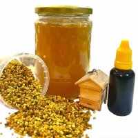 Промо пакет здраве - Пчелен мед, прашец и клеева тинктура, снимка 1 - Други - 43075574