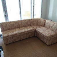 Ъглов разтегателен диван, снимка 1 - Дивани и мека мебел - 43113434