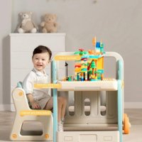 Мултифункционална Детска масичка със столче, снимка 4 - Мебели за детската стая - 43047353