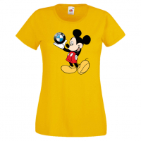Дамска тениска Mickey Mouse BMW Мини ,Изненада,, снимка 10 - Тениски - 36528678