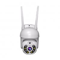 WiFi безжична IP камера с нощно виждане, 360°, 5 Mpx, Full HD, Wi Fi, SD слот, снимка 1 - IP камери - 39908005