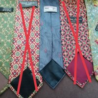 Италиански копринени вратовръзки с орнаменти , снимка 3 - Други - 40141142