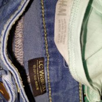Къси дънкови панталонки Waikiki и блузка H&M, снимка 5 - Детски комплекти - 37681899