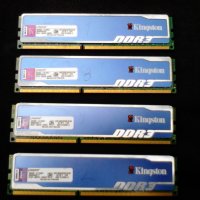 продавам два кита DDR3 2x2GB  1600, снимка 1 - RAM памет - 40733255