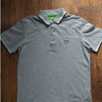Hugo Boss Green Label Paddy Grey Polo Shirt - страхотна мъжка тениска КАТО НОВА, снимка 6 - Тениски - 33050601
