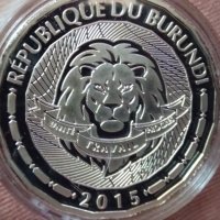 100 франка Бурунди 2015, снимка 2 - Нумизматика и бонистика - 33503542