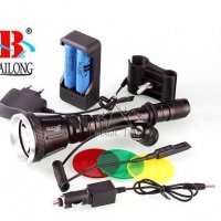 Фенер за лов BL-Q2888-T6 CREE + два акумулатора, снимка 4 - Оборудване и аксесоари за оръжия - 27165908