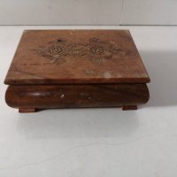 Дървена кутия 16 х 11.5 h 6.5 cm. , снимка 2 - Други стоки за дома - 37902695