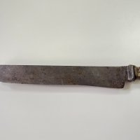 Стар сребърен нож №1532, снимка 4 - Антикварни и старинни предмети - 35160897