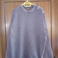 мъжка блуза плетиво  с копчета, снимка 1 - Блузи - 26506518