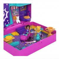 Игрален комплект Polly Pocket - Race & Rock, с 2 мини кукли и 12 аксесоара / Mattel, снимка 5 - Кукли - 39915013