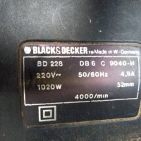 Ръчен циркуляр Black&Decker 1020W, снимка 7 - Други инструменти - 32363569