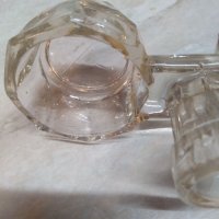 Стъклена солница , снимка 7 - Антикварни и старинни предмети - 38299261