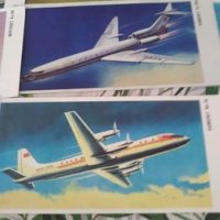 Колекция от 28 картички на съветски самолети и вертолети, снимка 2 - Антикварни и старинни предмети - 40310300