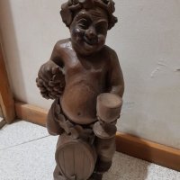 Ръчно изработена старинна дървена италианска статуетка - ДЪРВОРЕЗБА , снимка 4 - Статуетки - 28131169