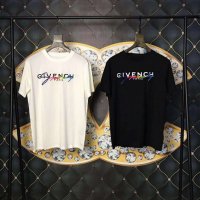 Мъжка тениска Givenchy Paris Embroidery Black XL, снимка 10 - Тениски - 26517550