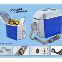 Автомобилен хладилник Automat Portable Car Refrigerator 12V 7,5л 2в1 охлаждане и функция за подгрява, снимка 3 - Аксесоари и консумативи - 26284685