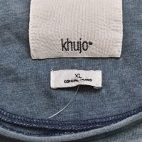 Мъжка тениска KHUJO размер XL, снимка 3 - Тениски - 39150219