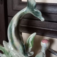 Порцеланова статуетка-делфини, снимка 5 - Колекции - 43043952