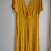 Жълта рокля М, Cubus, снимка 10 - Рокли - 32614879