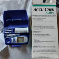 Активен глюкомер  accu-chek active, снимка 7 - Уреди за диагностика - 38513586