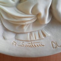 Пластика от алабастър на Ado Santini със сертификат, снимка 4 - Пана - 27516490