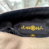 Кожена пола с тюл - Junona, снимка 3 - Поли - 40325514