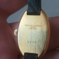 Швейцарски часовник Maurice Guerdat. Gold plated. Vintage watch 1970. Swiss made. Дизайнерски, снимка 6 - Дамски - 44859859