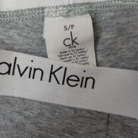 Calvin Klein S/M сив дамски памучен боксер, снимка 3 - Бельо - 40407001