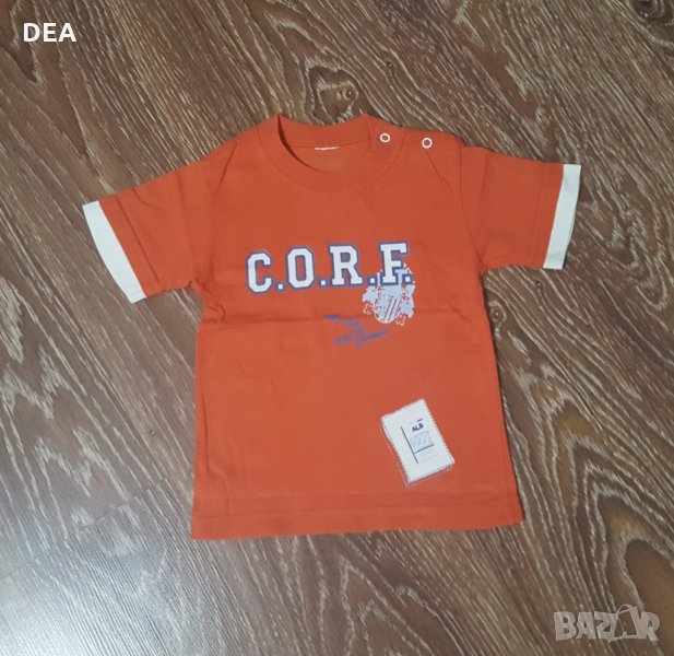 Оранжева тениска 92см-3лв+подарък, снимка 1